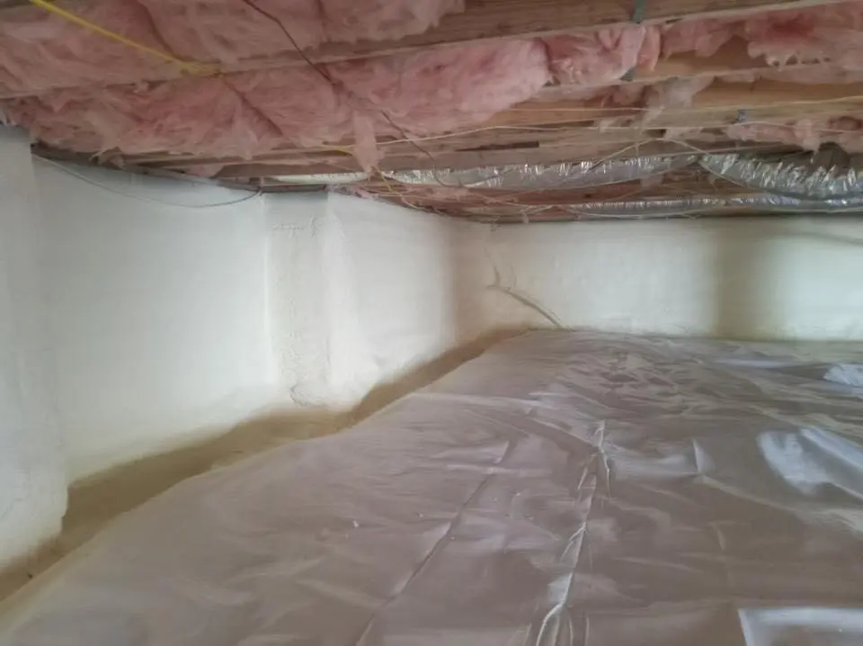 Crawl space encapsulation with closed-cell spray foam for Roof Maintenance in Todd Creek